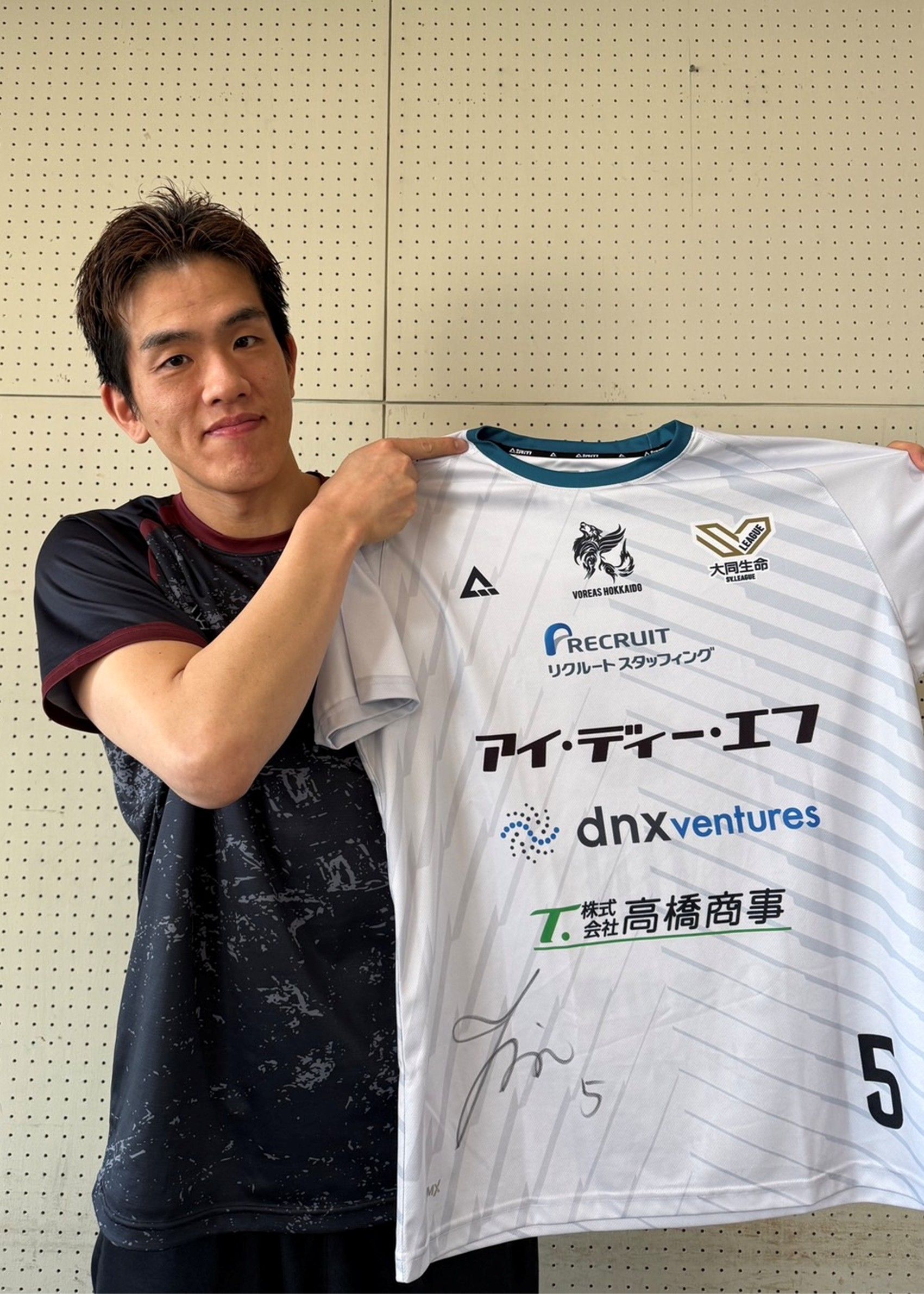 VOREAS HOKKAIDO 池田 選手 サイン入りユニフォーム HATTRICK（ハットトリック）-挑戦者の想いをファンへ届ける公式