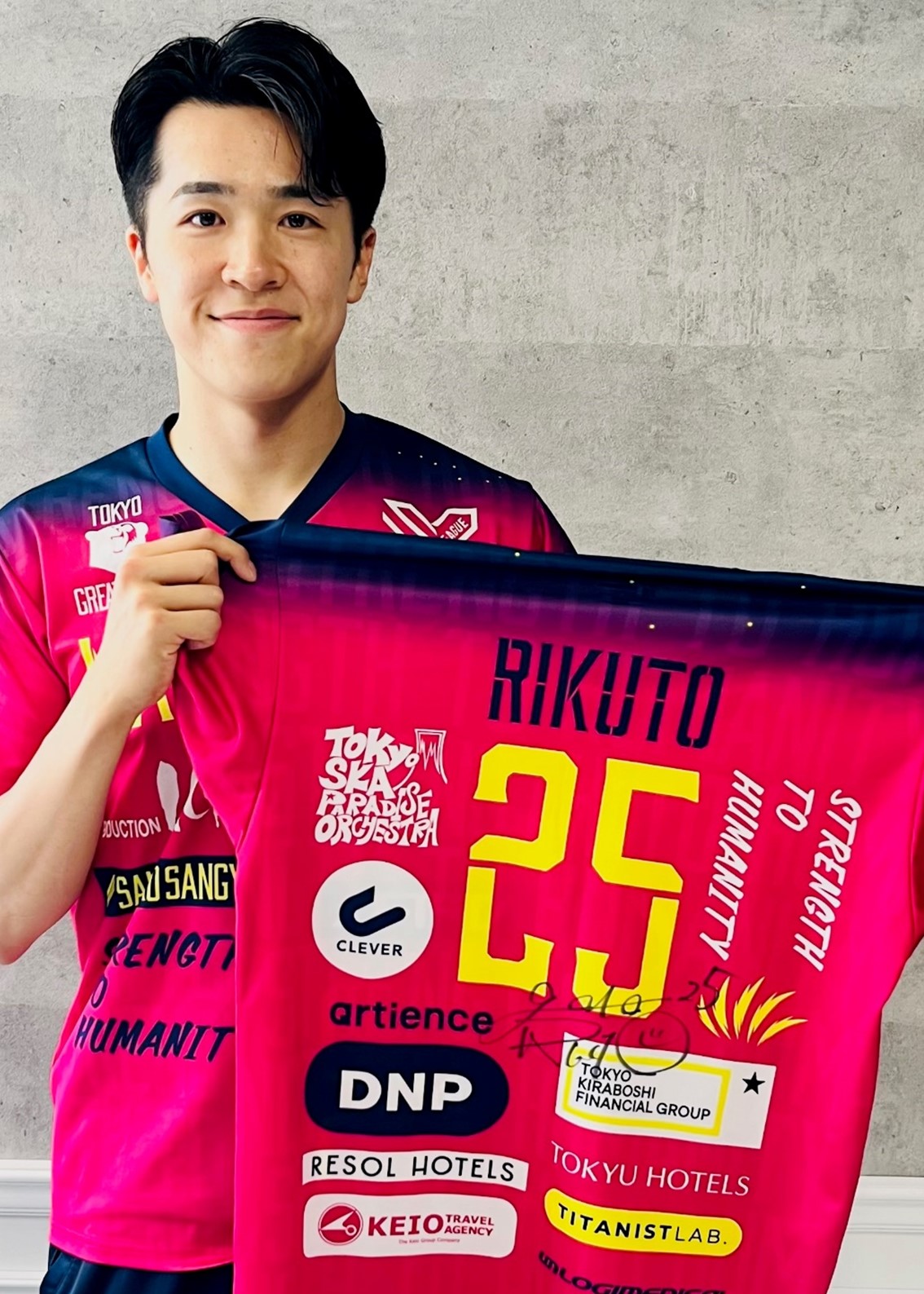 東京グレートベアーズ　バルトシュ・クレク　名刺　サイン入り HATTRICK（ハットトリック）-挑戦者の想いをファンへ届ける公式 スポーツ選手