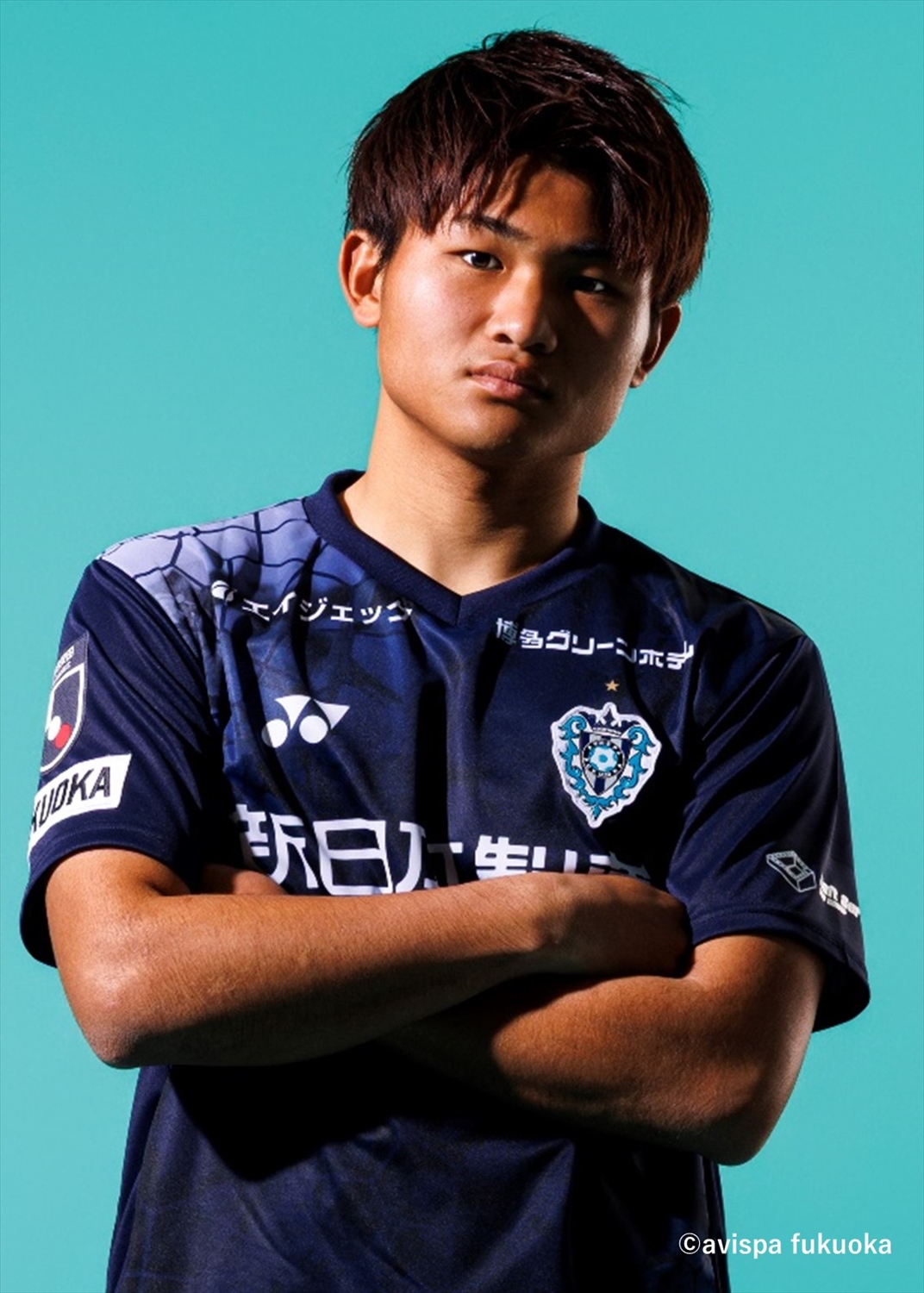 アビスパ福岡 2017 限定ユニフォーム Lサイズ サイン入り HATTRICK（ハットトリック）-挑戦者の想いをファンへ届ける公式