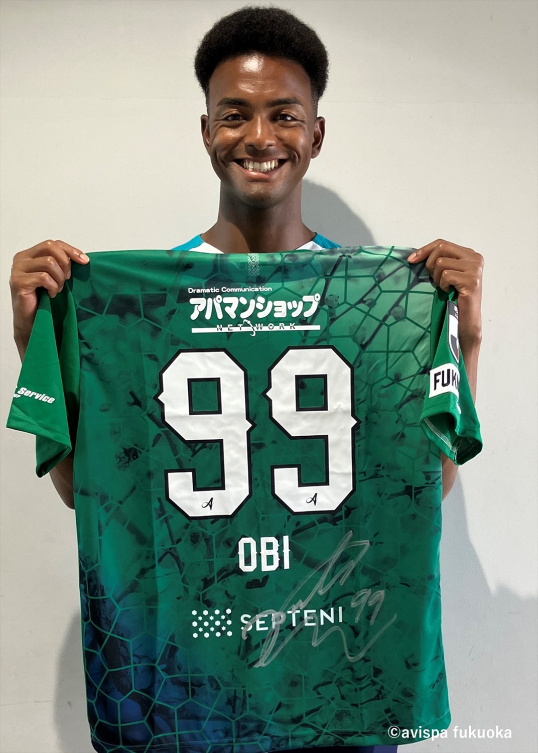 99-00アビスパ福岡#22 実使用 HATTRICK（ハットトリック）-挑戦者の想いをファンへ届ける公式