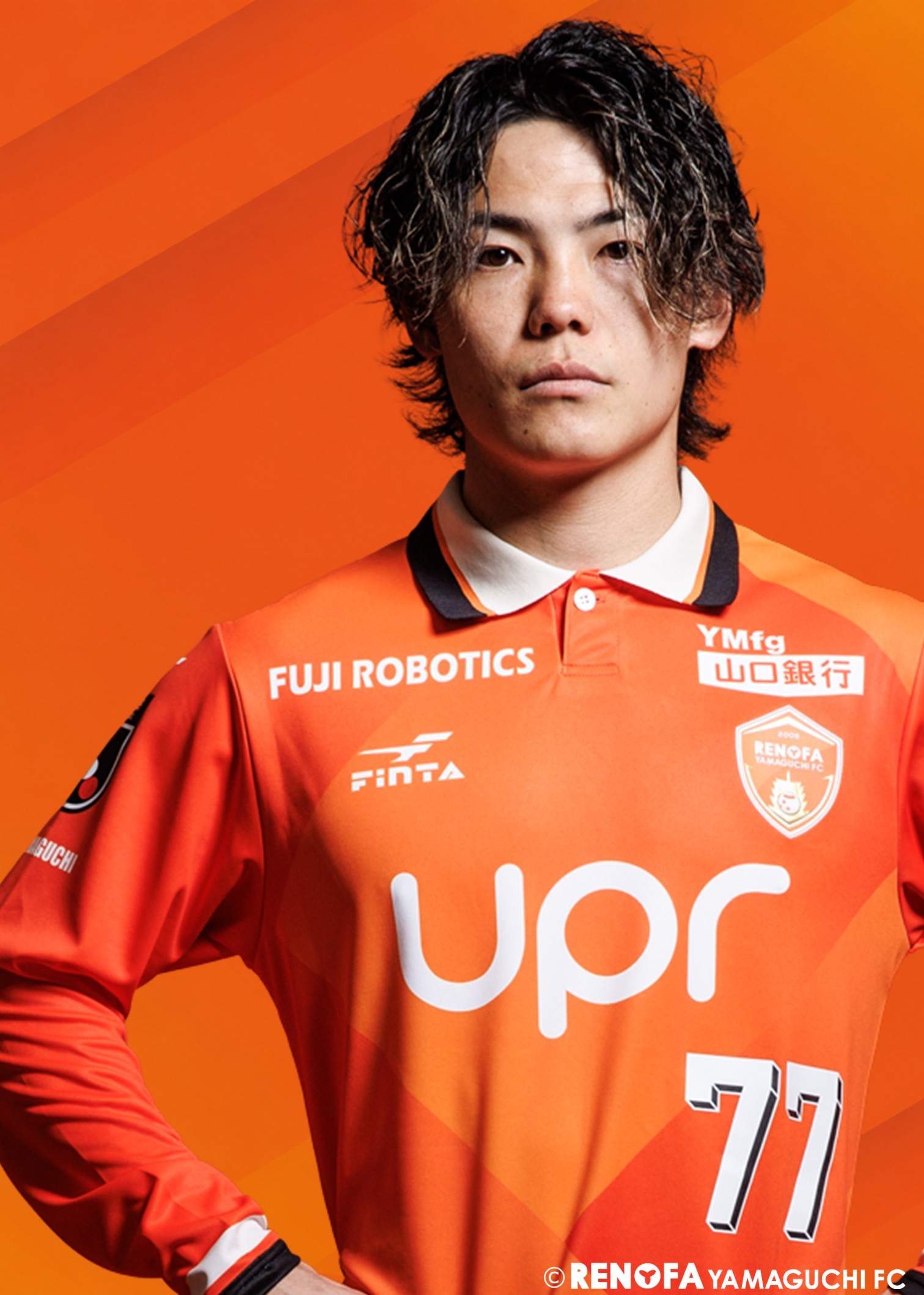 レノファ山口　Ｊリーグ　サッカー　ナイロンジャケット　ウィンドブレーカー　J3 HATTRICK（ハットトリック）-挑戦者の想いをファンへ届ける公式