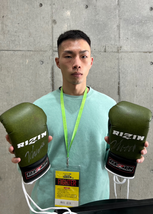 ⭕️直筆サイン入り⭕️  RIZIN.35  ジョニー・ケース  B2サイズ ⭕️直筆サイン入り⭕️ RIZIN.35 ジョニー・ケース B2サイズ