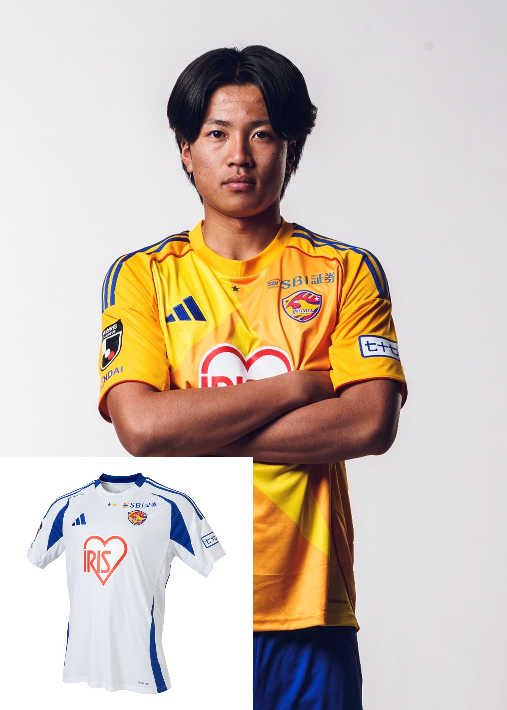 ベガルタ仙台　鎌田大夢選手　実使用ユニフォーム HATTRICK（ハットトリック）-挑戦者の想いをファンへ届ける公式