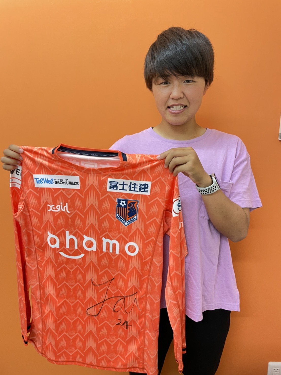 大宮アルディージャVENTUS 有吉佐織　実使用長袖ユニフォーム HATTRICK（ハットトリック）-選手の想いをファンへ届ける公式