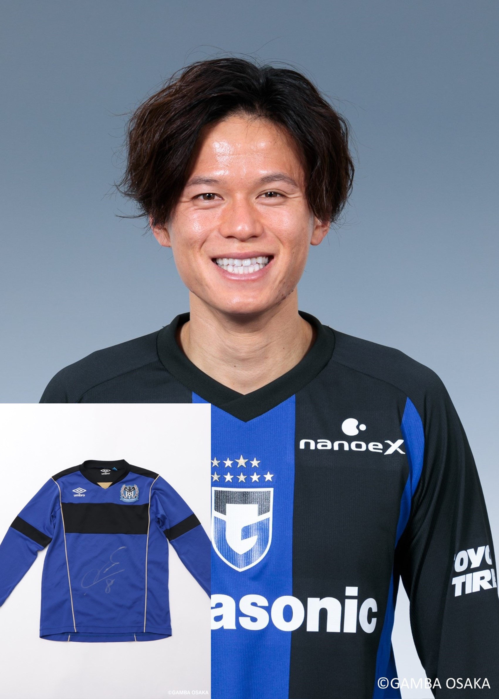 ガンバ大阪 選手支給 今野選手 実使用 トレーニングウェア #15