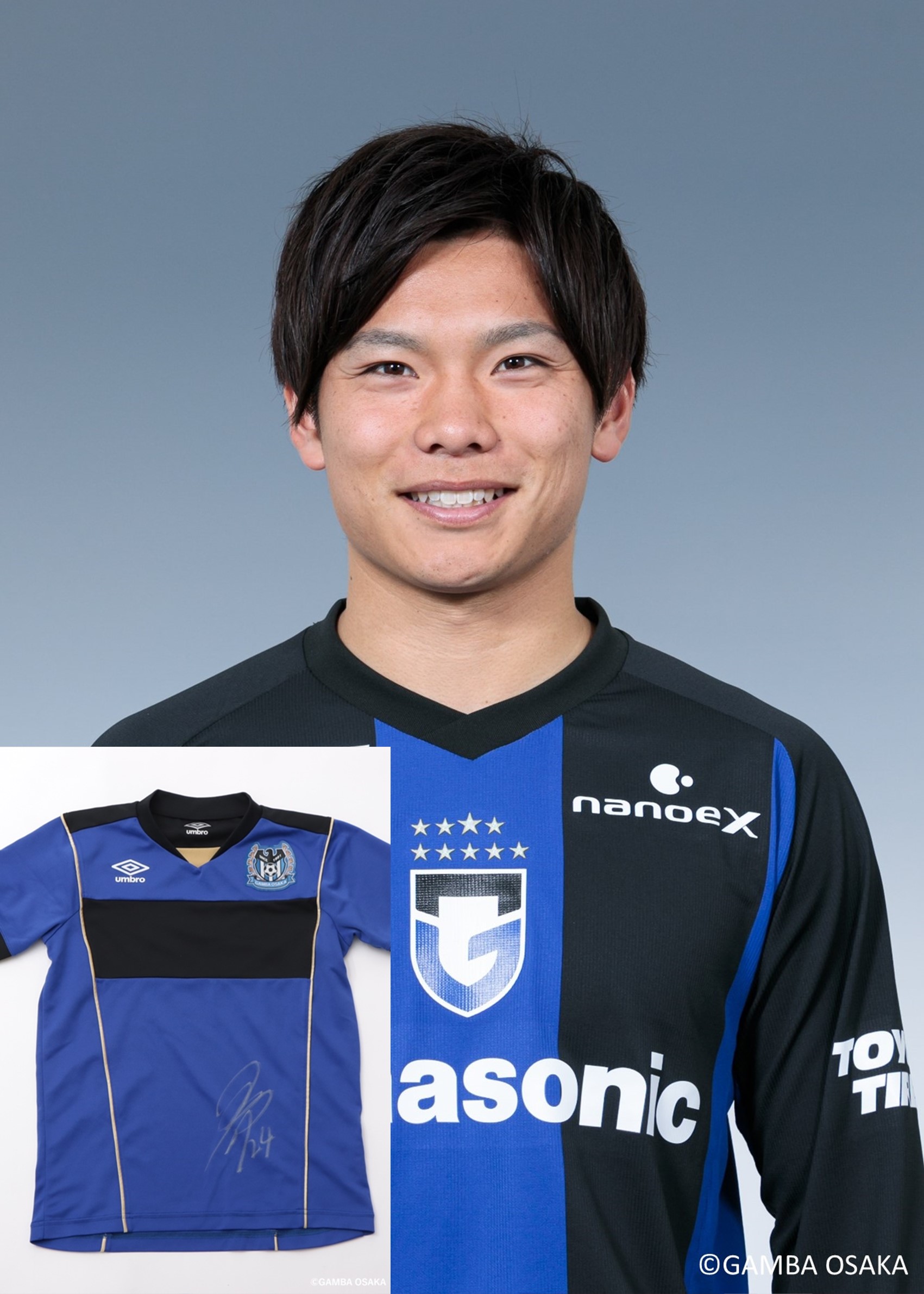 新品未使用タグ付き★オーセンティック★ガンバ大阪★小野瀬康介★2022年★ホーム HATTRICK（ハットトリック）-挑戦者の想いをファンへ届ける公式