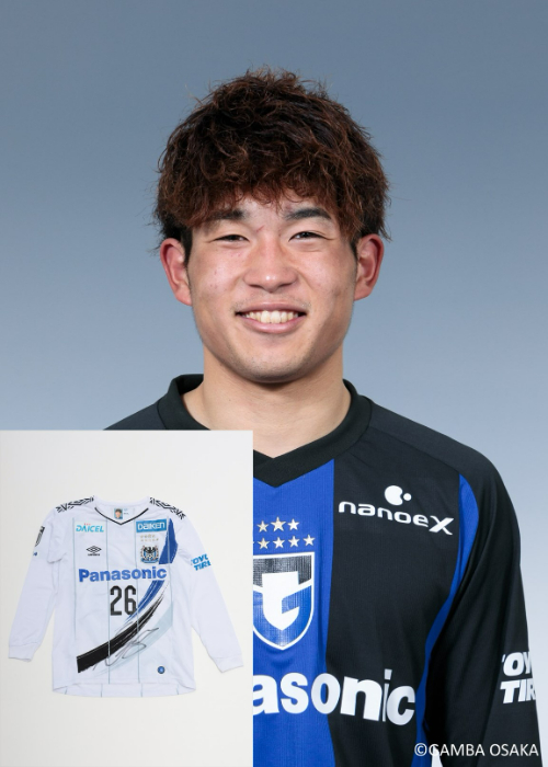 新品未使用タグ付き★オーセンティック★ガンバ大阪★小野瀬康介★2023年★ホーム HATTRICK（ハットトリック）-選手の想いをファンへ届ける公式