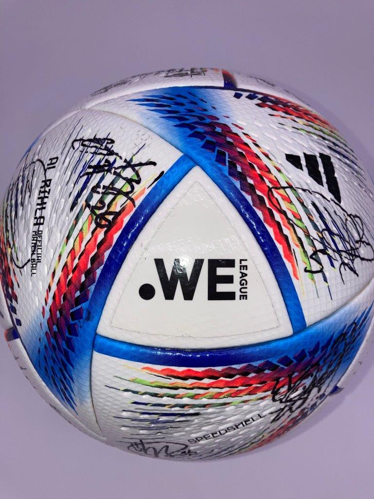 サッカーボール MATCH BALL REPLICAサイン入りサンフレッチェ広島