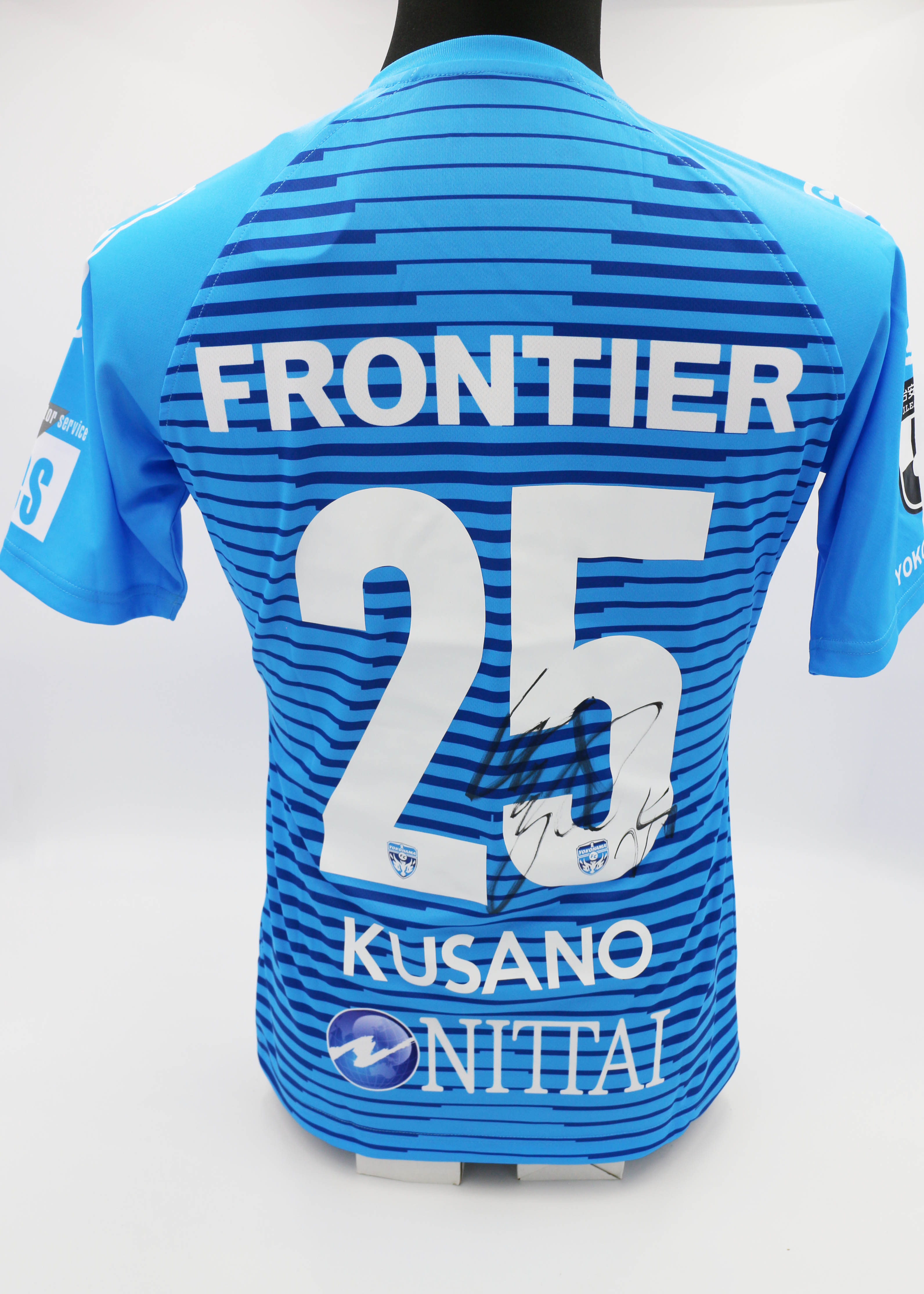 横浜FC 2020オーセンティック　三浦知良サイン入 横浜FC 2020オーセンティック 三浦知良サイン入 スポーツ選手